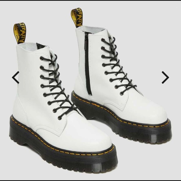 platform white dr martens